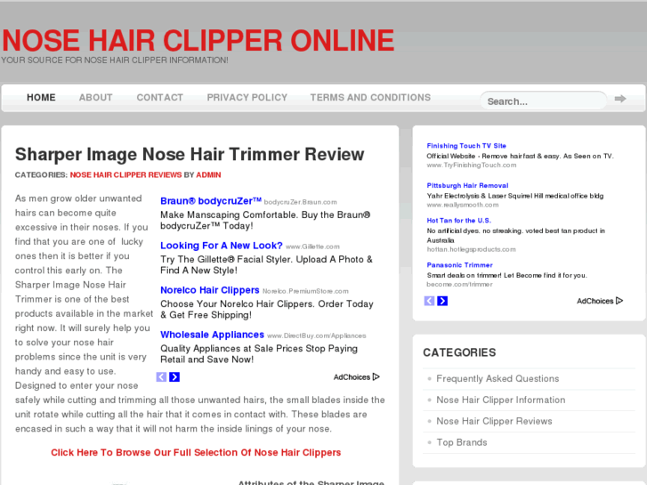 www.nosehairclipperonline.com