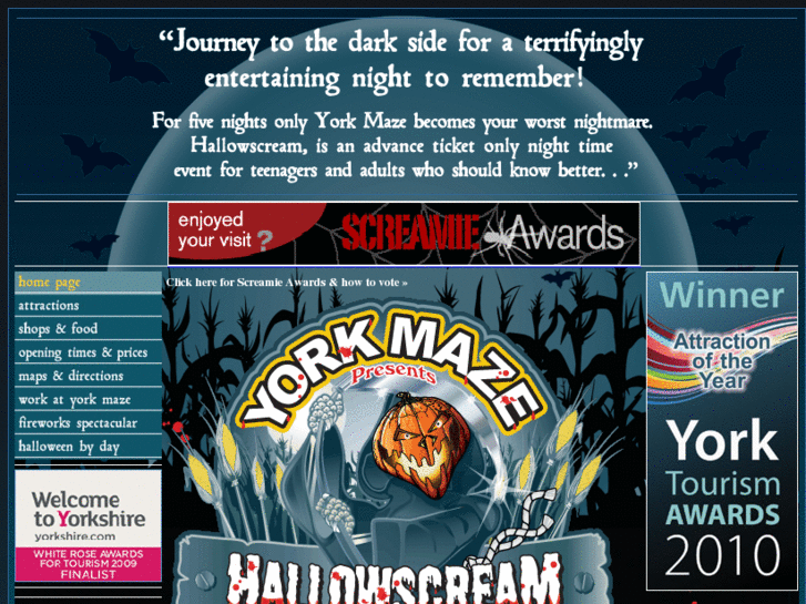 www.yorkmazehallowscream.co.uk