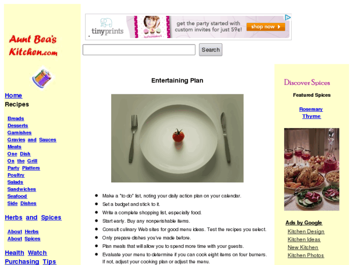 www.auntbeaskitchen.com