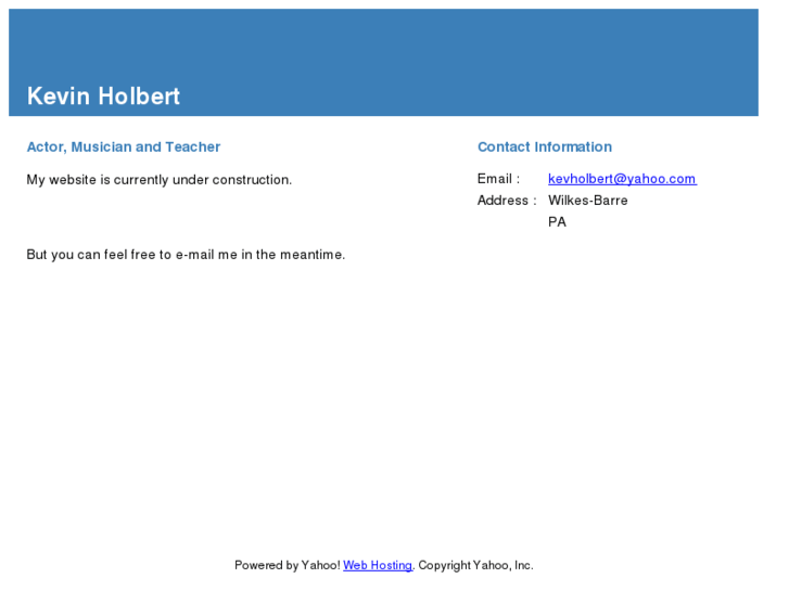 www.kevinholbert.com