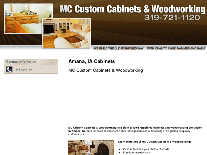 www.mccustomcabinetswoodworking.com