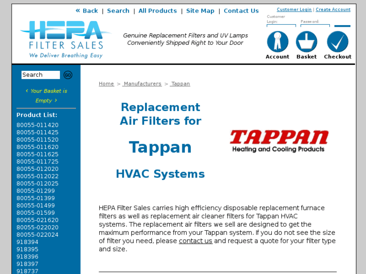 www.tappanfilters.com