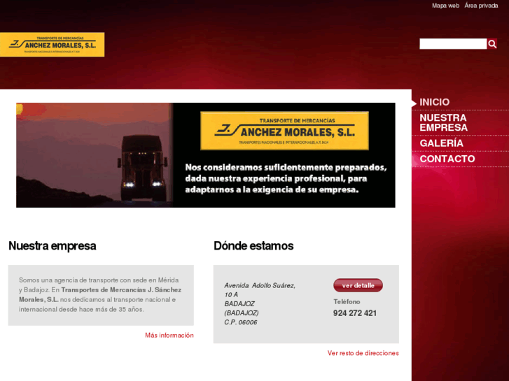 www.transportessanchezmorales.com