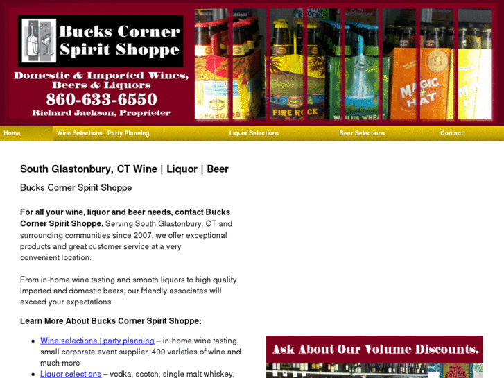 www.buckscornerspiritshoppe.com