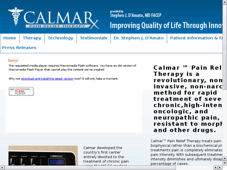 www.calmarpainrelief.com