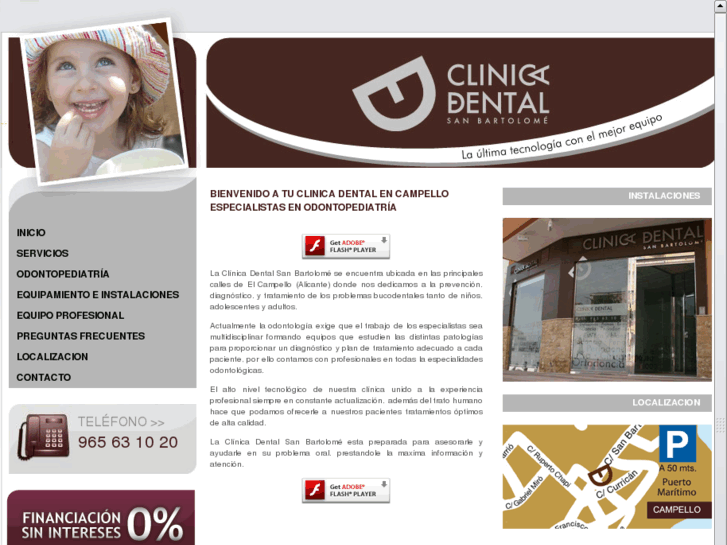 www.clinicadentalsanbartolome.com