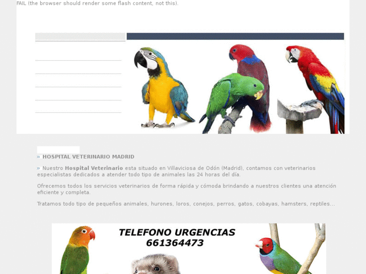 www.hospitalveterinariomadrid.com