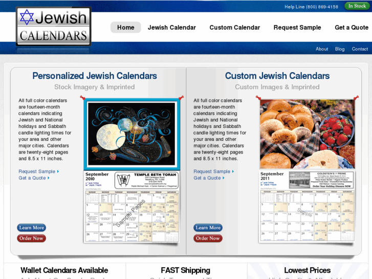 www.jewishcalendars.org