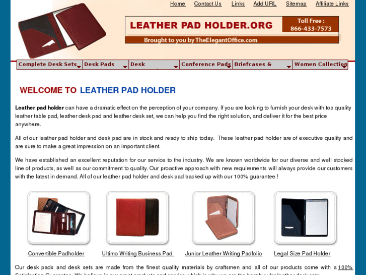 www.leatherpadholder.org