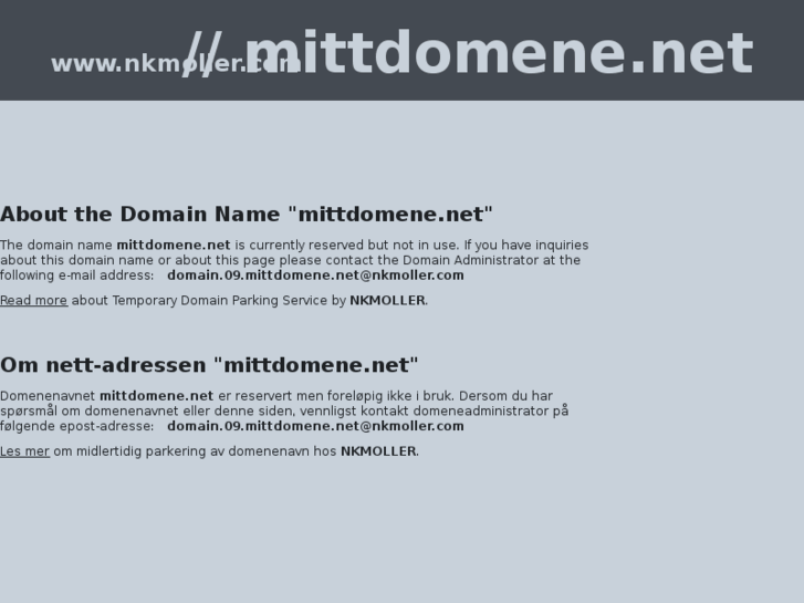 www.mittdomene.net