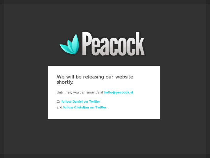 www.peacock.st