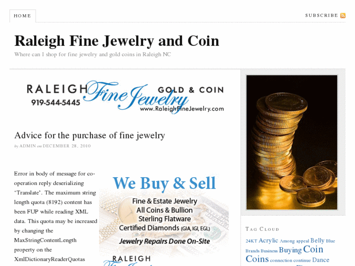 www.raleighfinejewelryandcoin.com