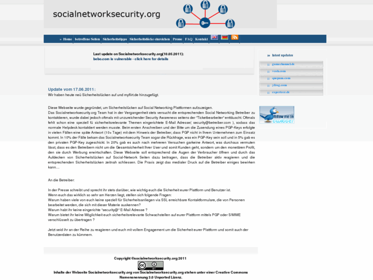 www.socialnetworksecurity.org