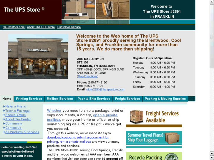 www.upsfranklin.com