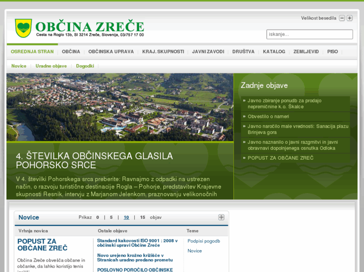 www.zrece.si