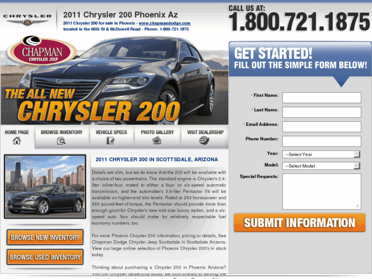 www.2011chrysler200.com