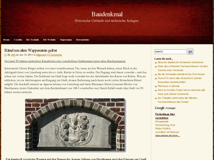 www.baudenkmal.org