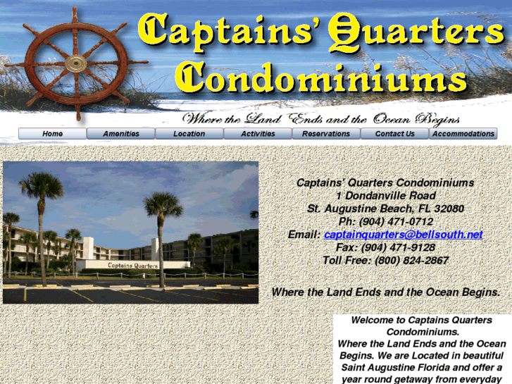 www.captainsquarters-staugustine.com