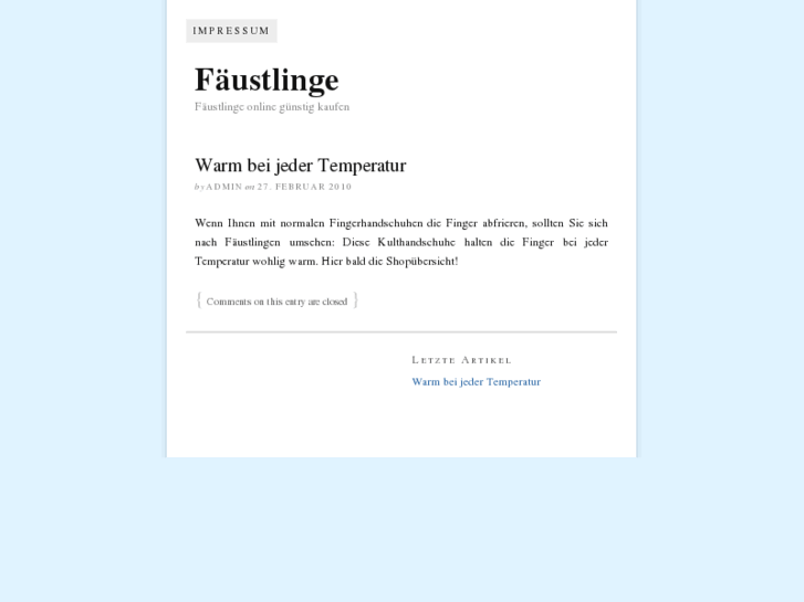 www.faeustlinge.com