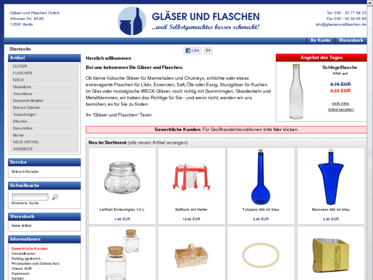 www.glaeserundflaschen.com