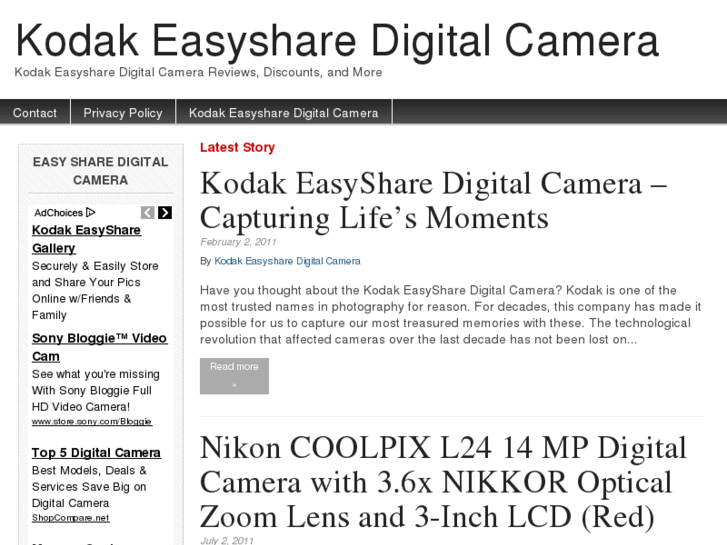 www.kodakeasysharedigitalcamera.org