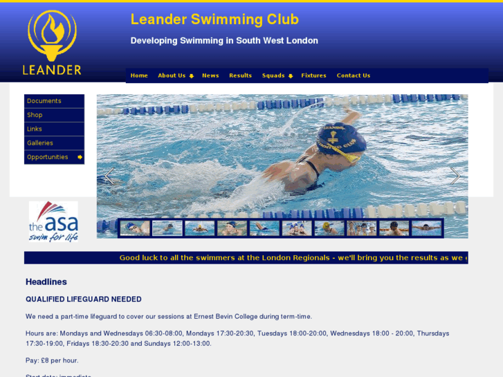 www.leanderswimmingclub.org.uk