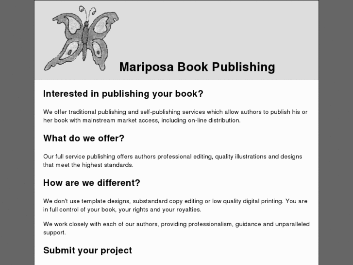 www.mariposabookpublishing.com