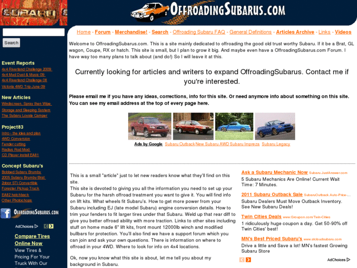 www.offroadingsubarus.com