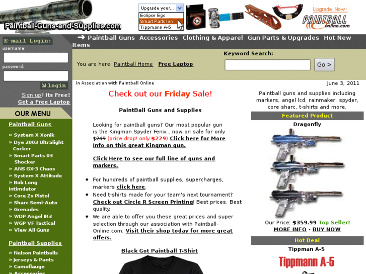 www.paintball-guns-and-supplies.com