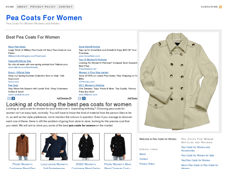 www.peacoatsforwomen.info