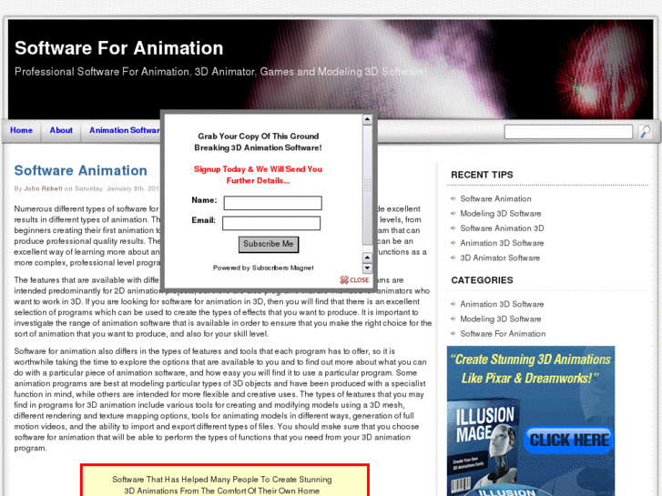 www.softwareforanimation.net