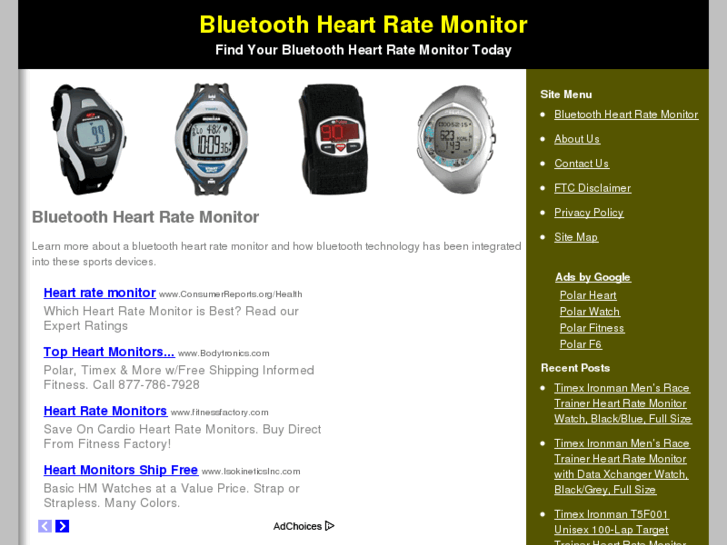 www.bluetoothheartratemonitor.net