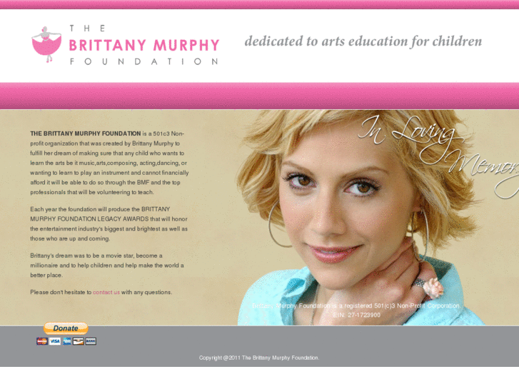 www.brittanymurphyfoundation.org