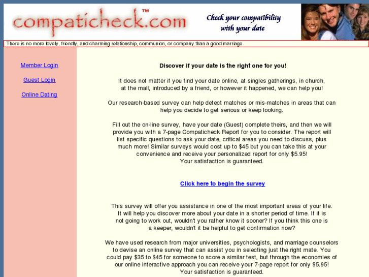 www.compaticheck.com