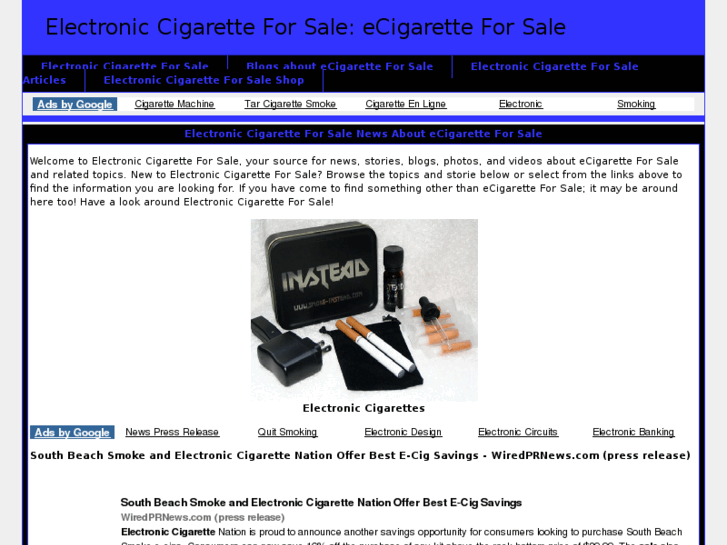 www.ecigaretteforsale.com