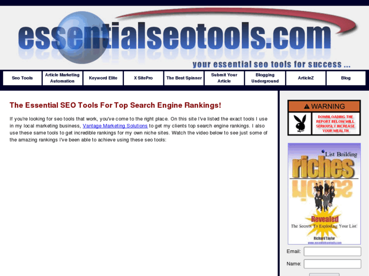 www.essentialseotools.com