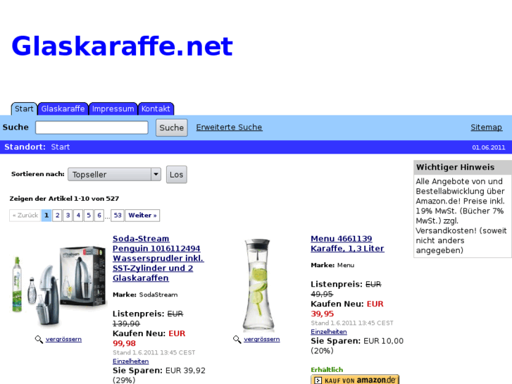 www.glaskaraffe.net