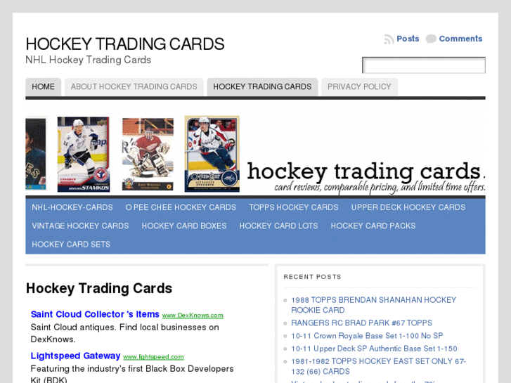 www.hockeytradingcards.net