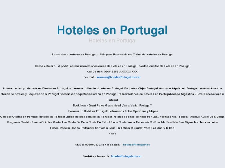 www.hotelesportugal.com.ar