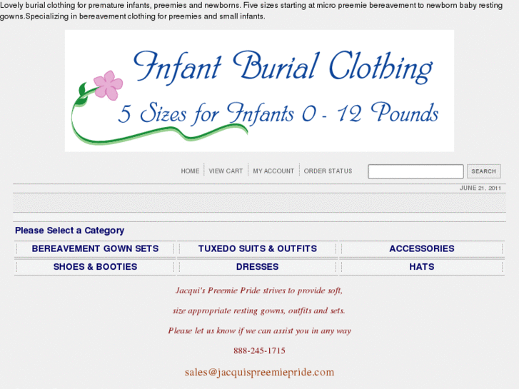 www.infantburialclothing.com