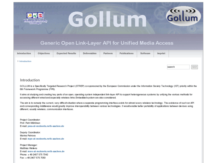 www.ist-gollum.org