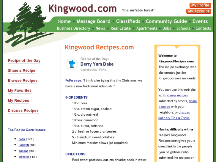 www.kingwoodrecipes.com