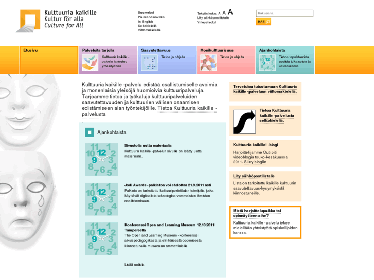 www.kulttuuriakaikille.info