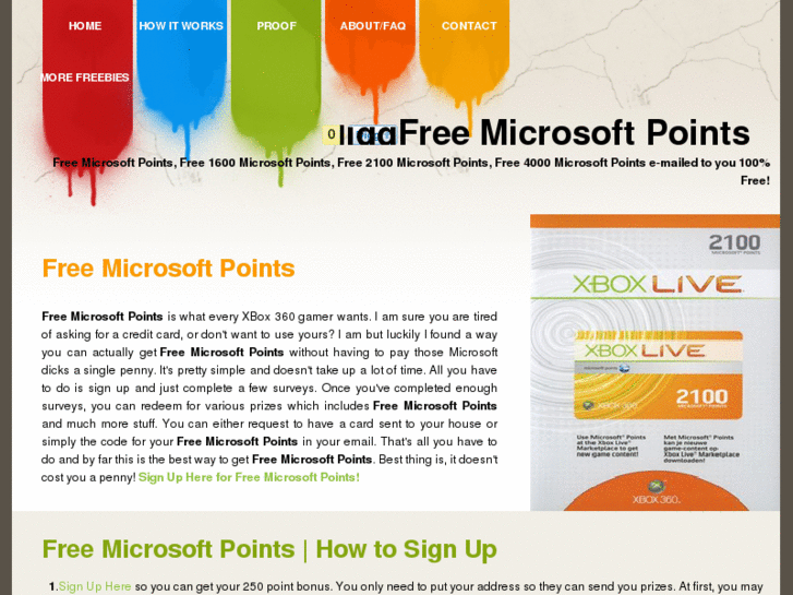 www.microsoftpoints.net