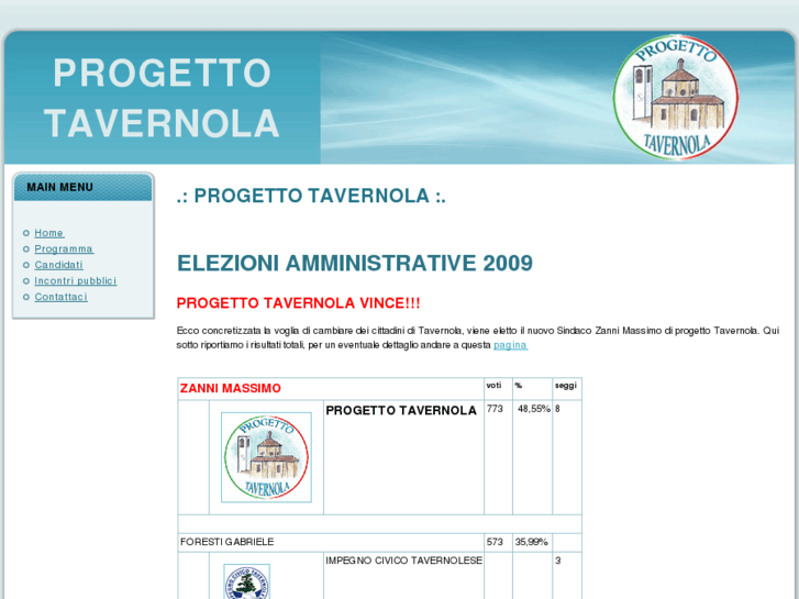 www.progettotavernola.org