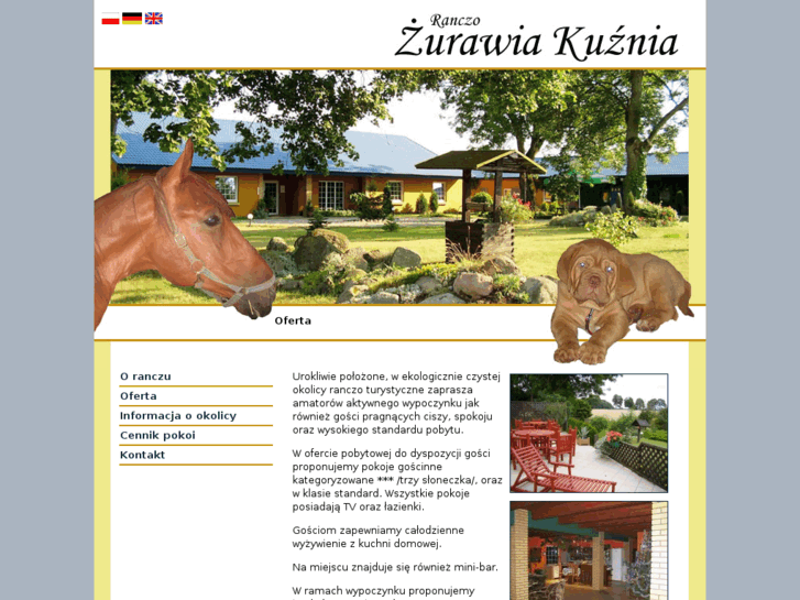 www.ranczozurawiakuznia.pl