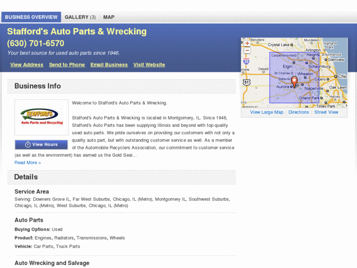 www.staffords-autoparts.com
