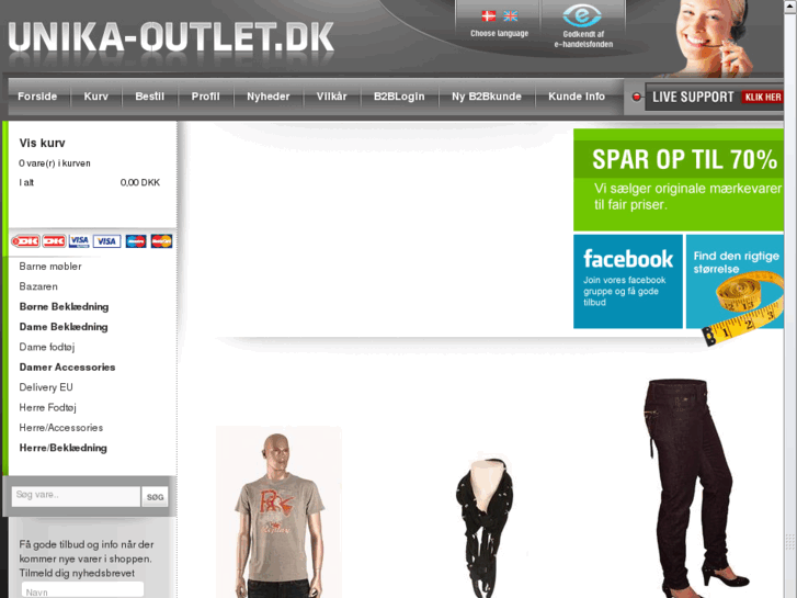 www.unika-outlet.dk