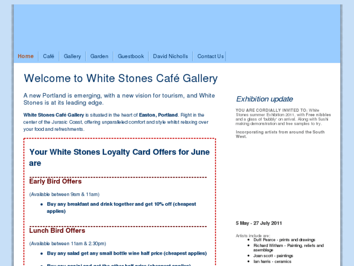 www.whitestonescafegallery.com