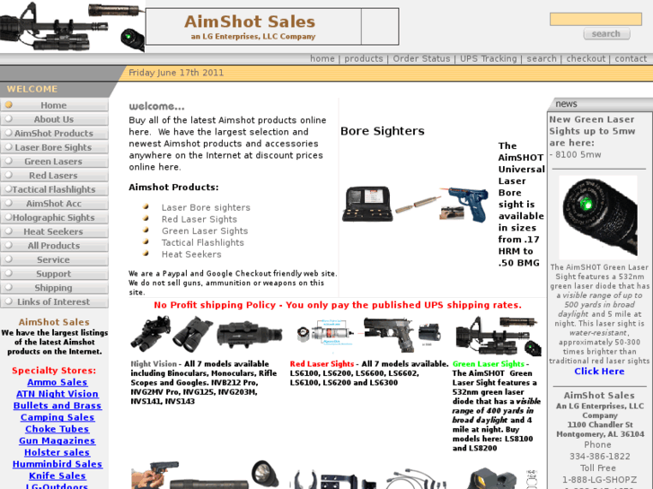 www.aimshot-sales.com